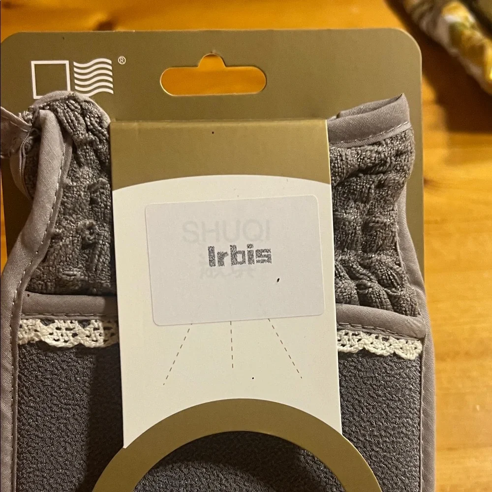 Source Unknown Gray Bath Wash Cloth